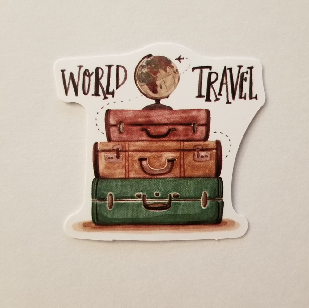 10/$10 World Travel Sticker